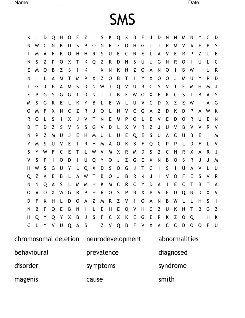 SMS Word Search
