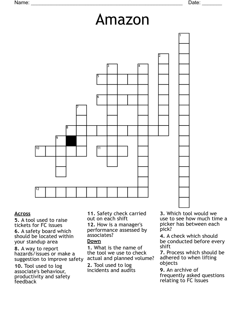 Amazon Crossword WordMint