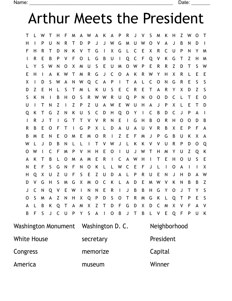 Arthur Meets the President