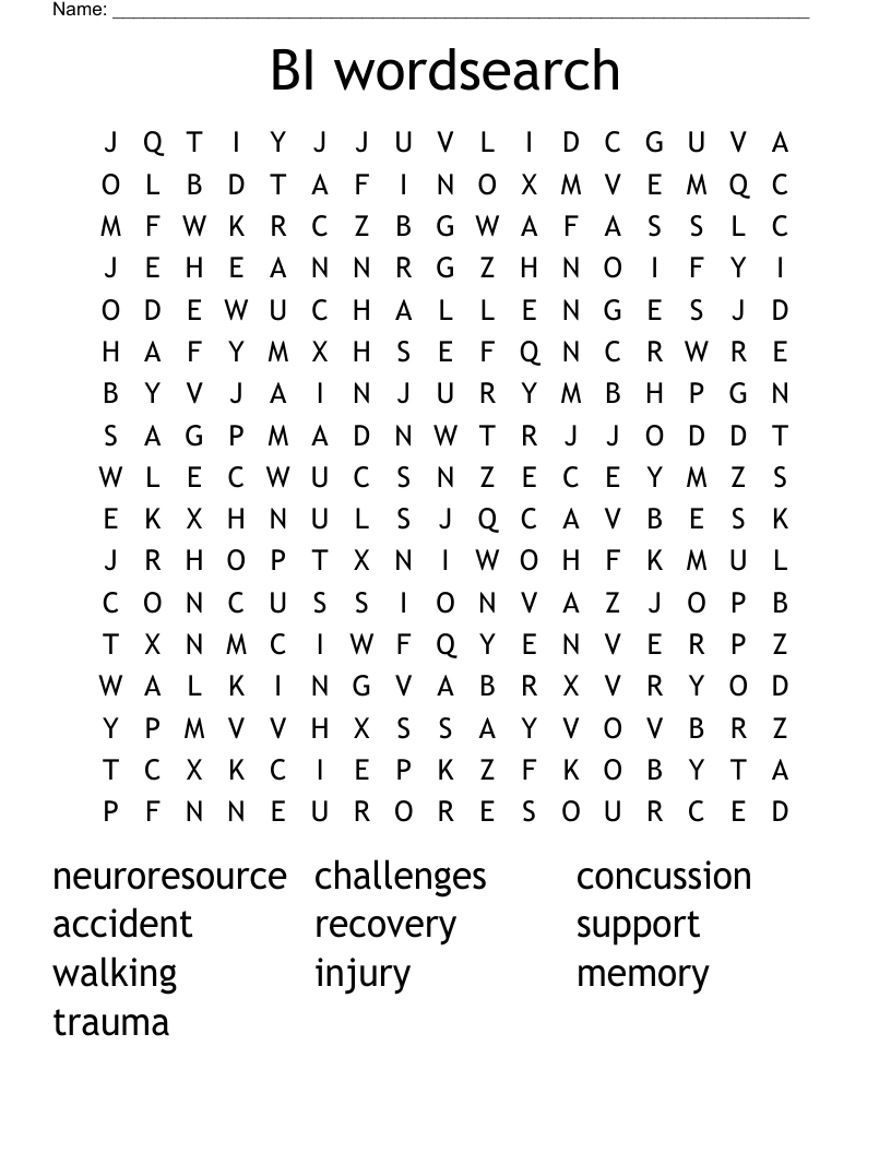BI wordsearch 