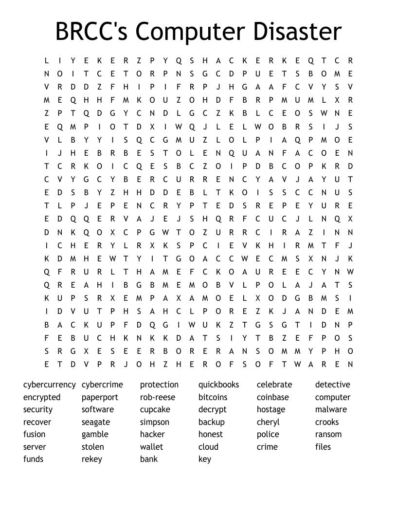 BRCC's Computer Disaster