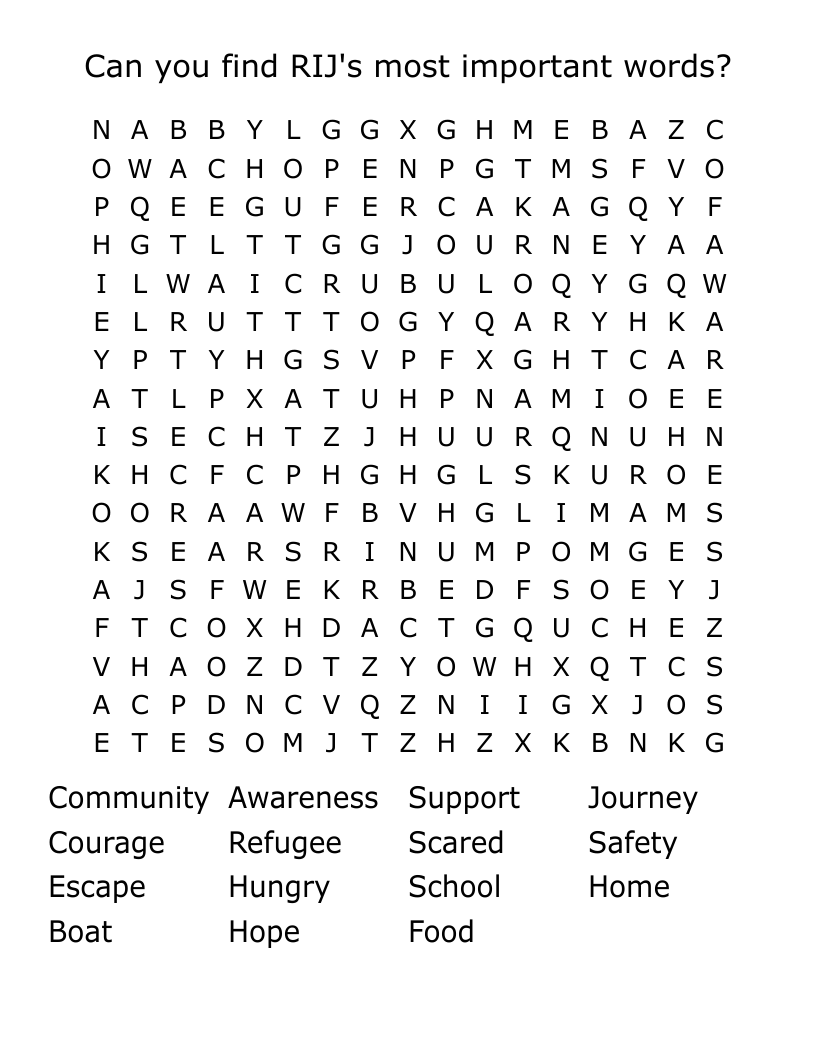 Can You Find RIJ s Most Important Words Word Search WordMint