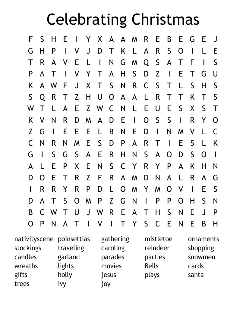 Celebrating Christmas