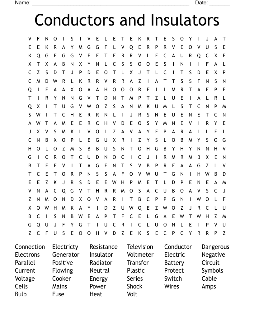 Electronics Word Search WordMint