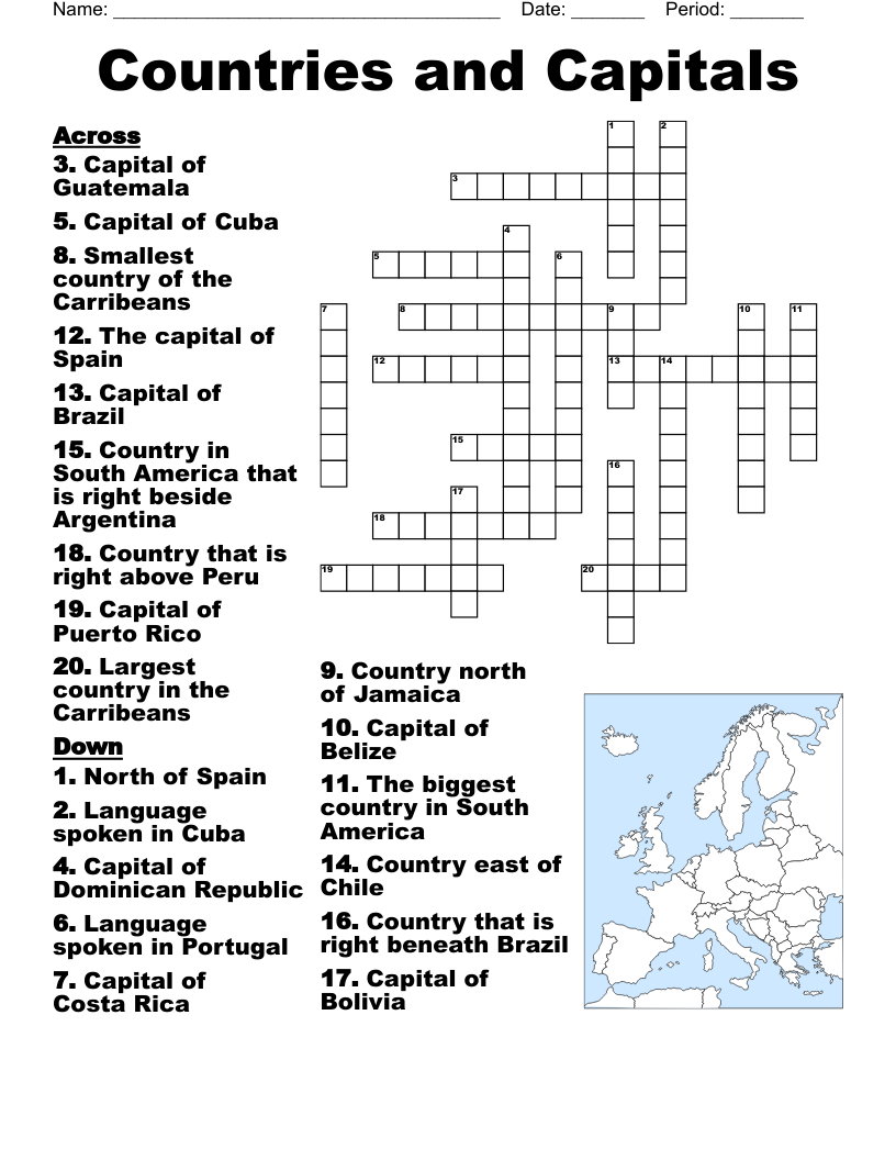 Puerto Rico Word Search WordMint