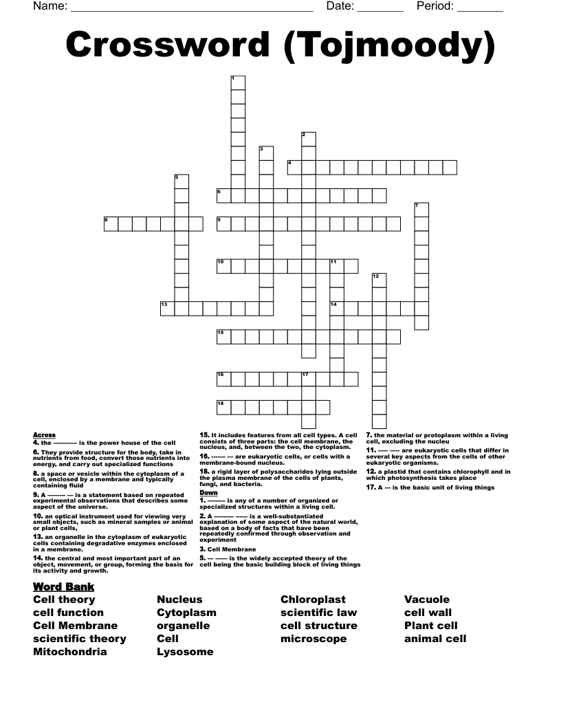 Crossword (Tojmoody)