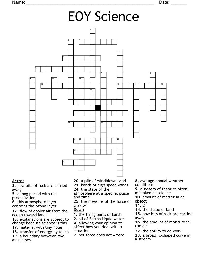 EOY Science