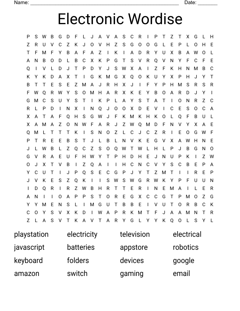 Electronic Wordise Word Search WordMint