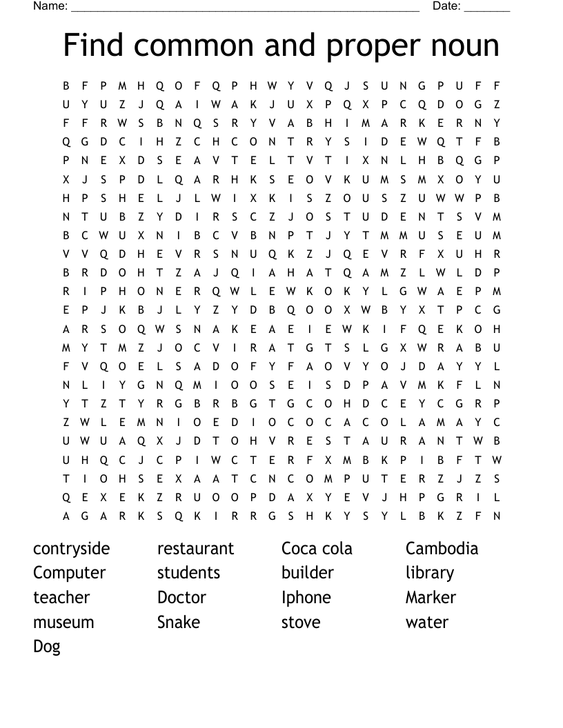Plurals Of Nouns Wordsearch English Esl Worksheets For Word Pin On 