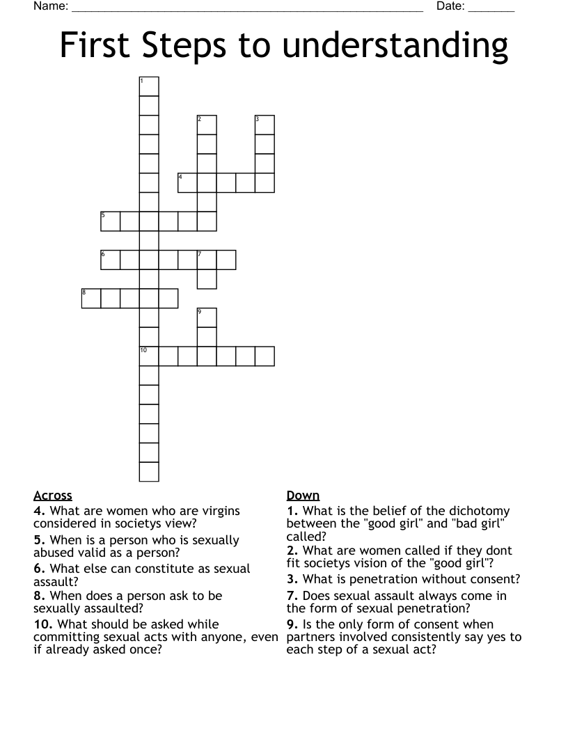 First Steps To Understanding Crossword WordMint
