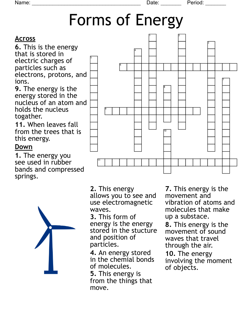 Forms Of Energy Worksheet Zip Worksheet