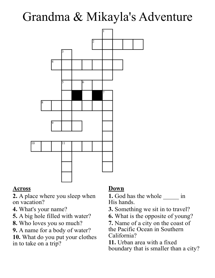 Grandma & Mikayla's Adventure