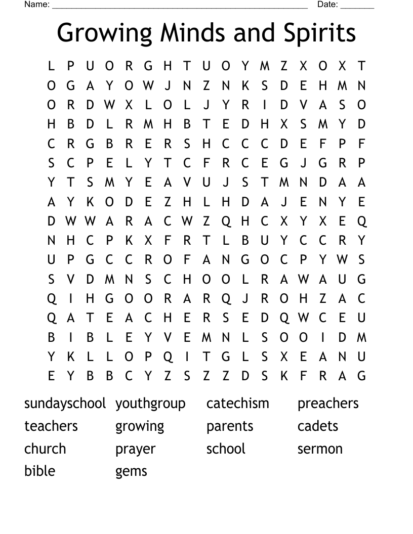 Growing Minds and Spirits