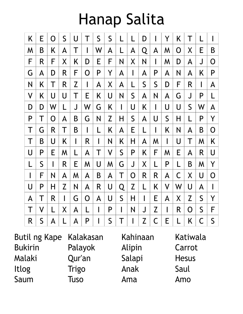 Pang Abay Word Search Puzzle Words Word Search Vrogue Pang Abay Word Search Puzzle Words Word Search Vrogue