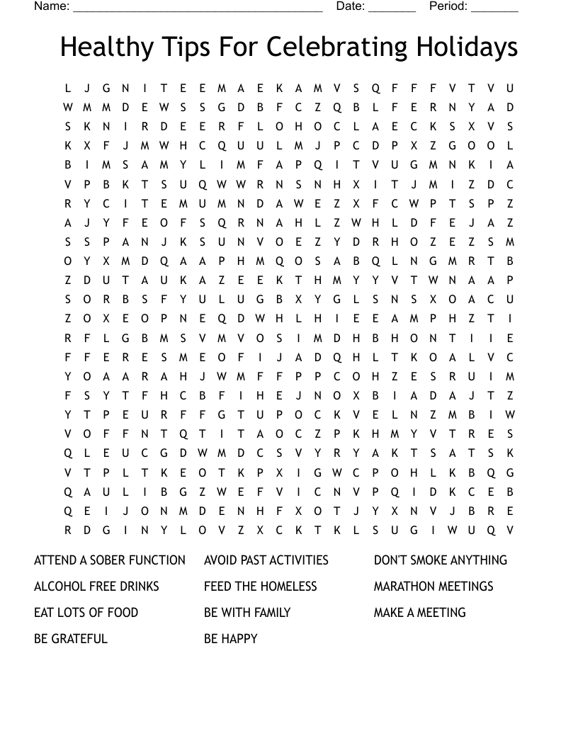 Healthy Tips For Celebrating Holidays