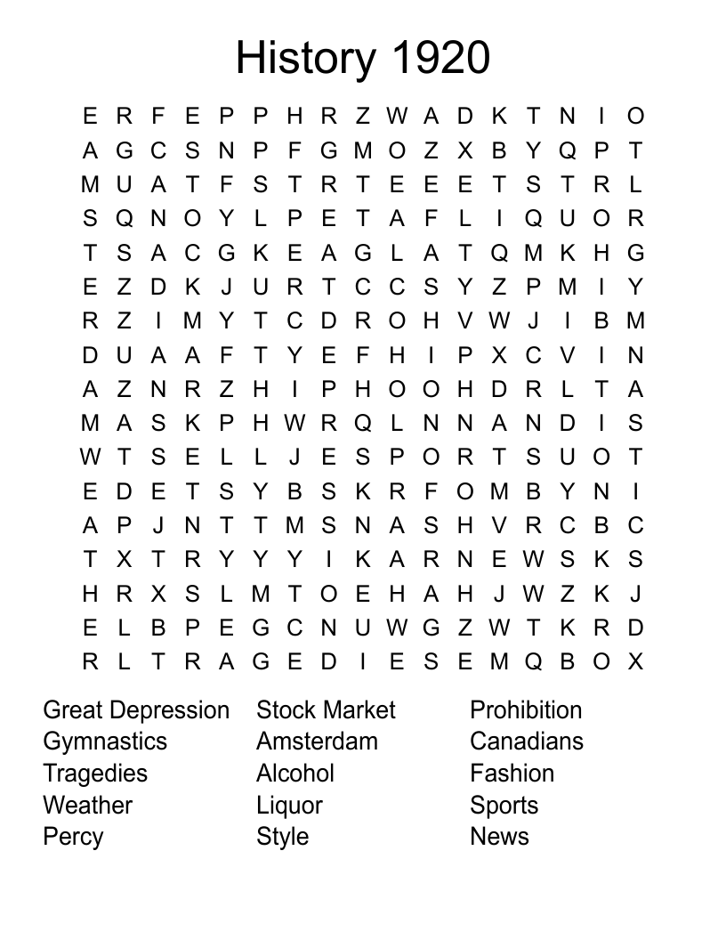 History 1920