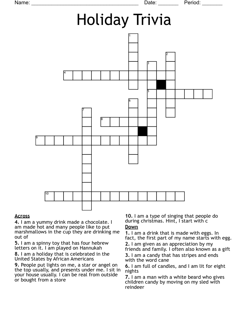 Holiday Trivia