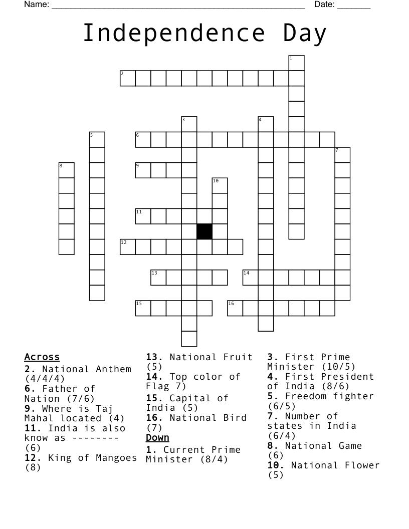 Freedom Fighters Word Search WordMint