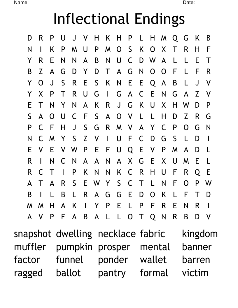 Crossword Puzzle Week 8 WordMint