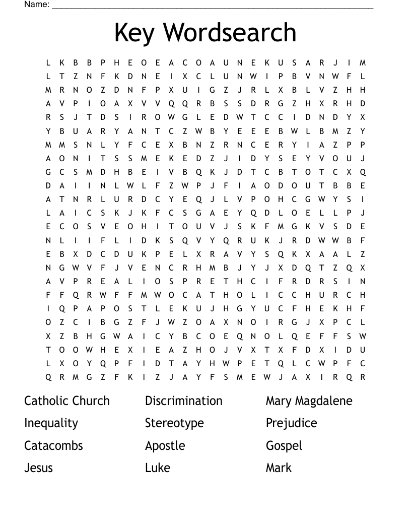 Key Wordsearch