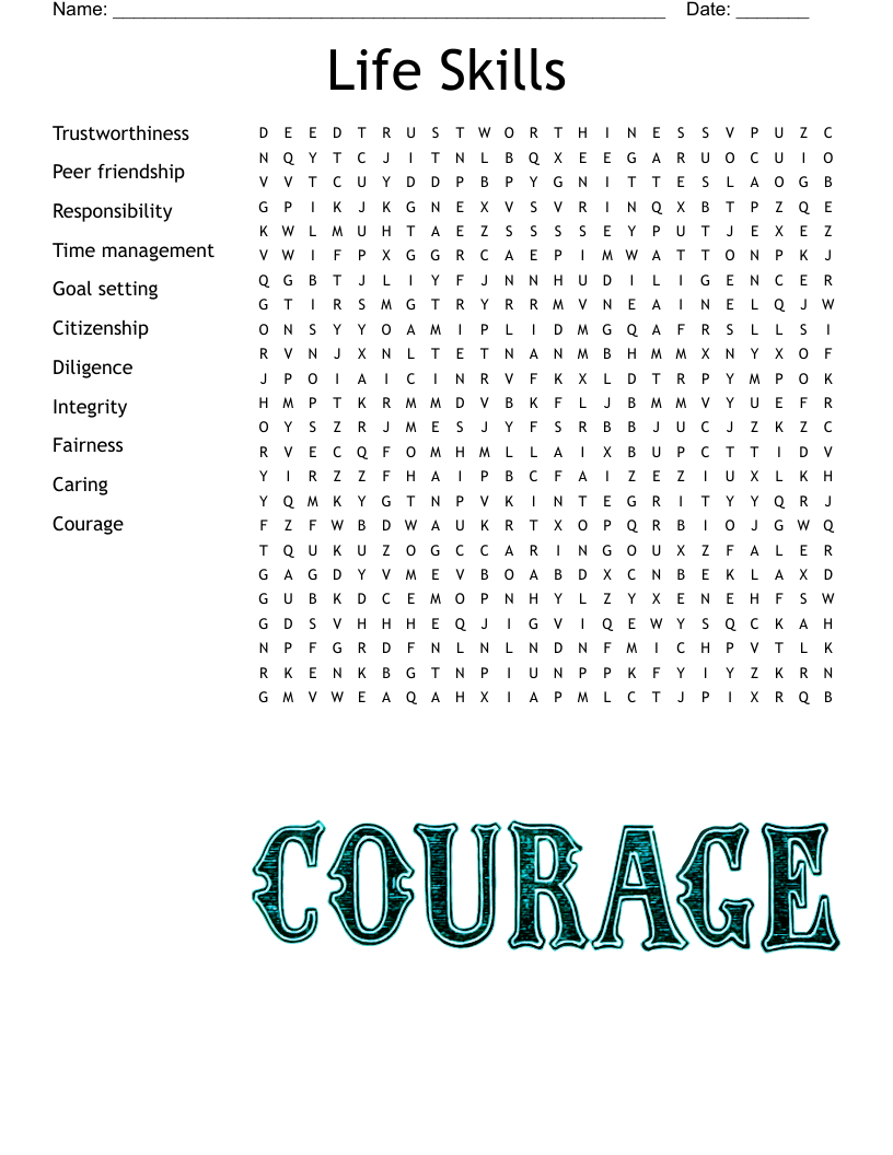 9 Printable Life Skills Worksheets For Students And Adults Free Life 