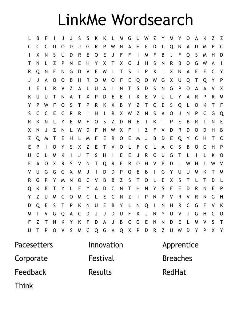 LinkMe Wordsearch 