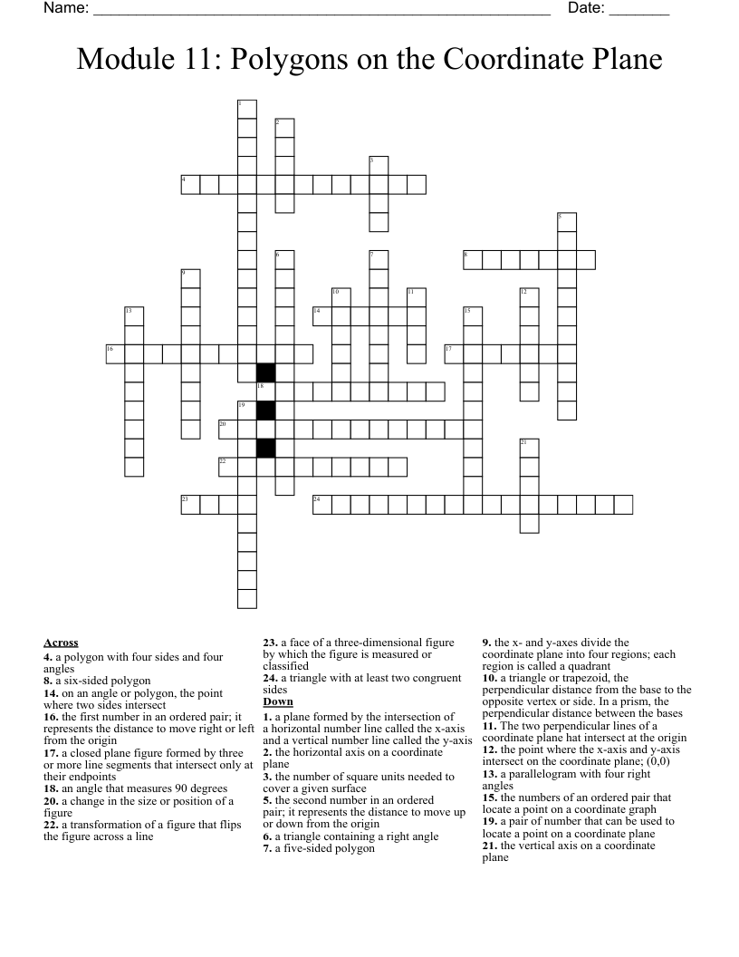 Polygons Puzzles WordMint