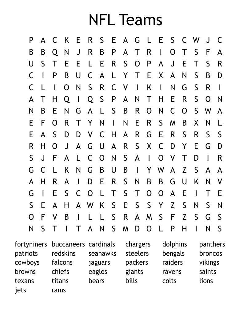 Nfl Printable Cheat Sheet Printable Word Searches Images My XXX Hot Girl