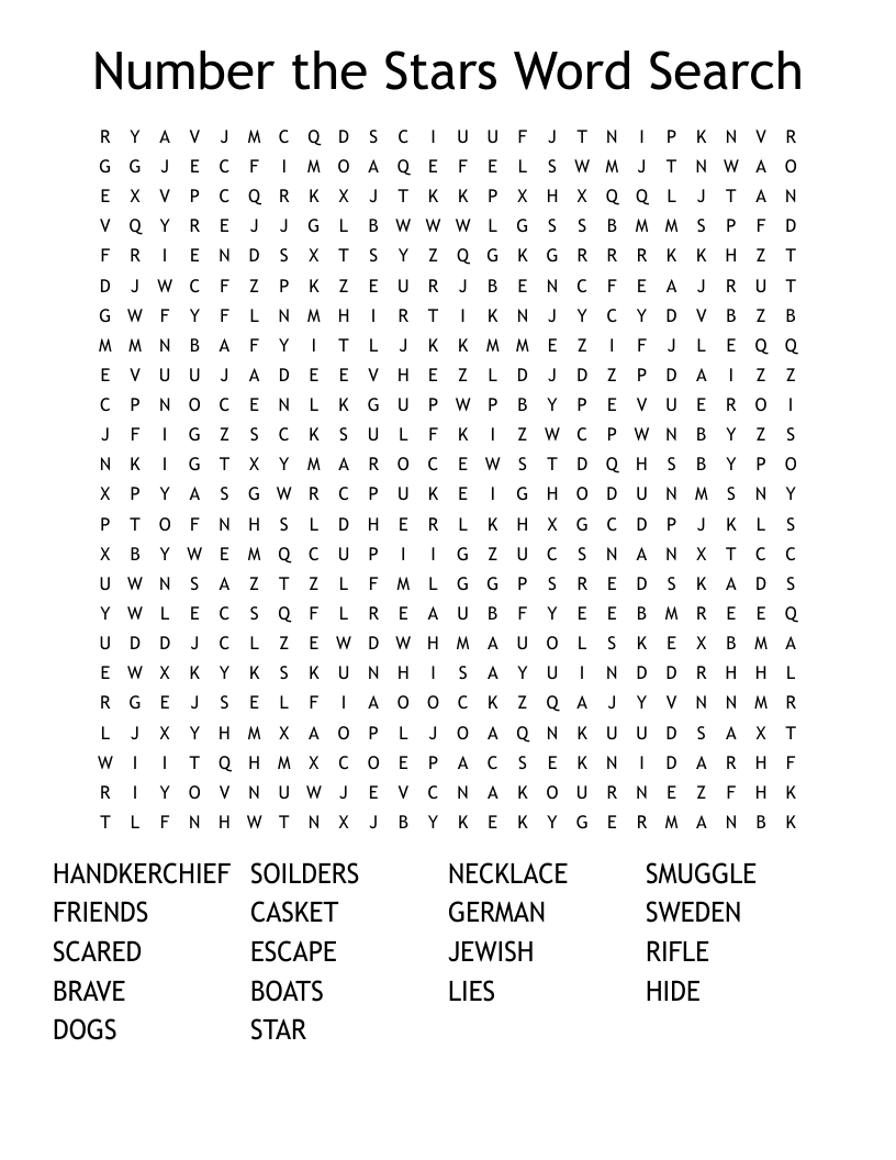 number-the-stars-word-search-wordmint