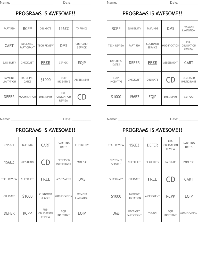 PROGRAMS IS AWESOME!!