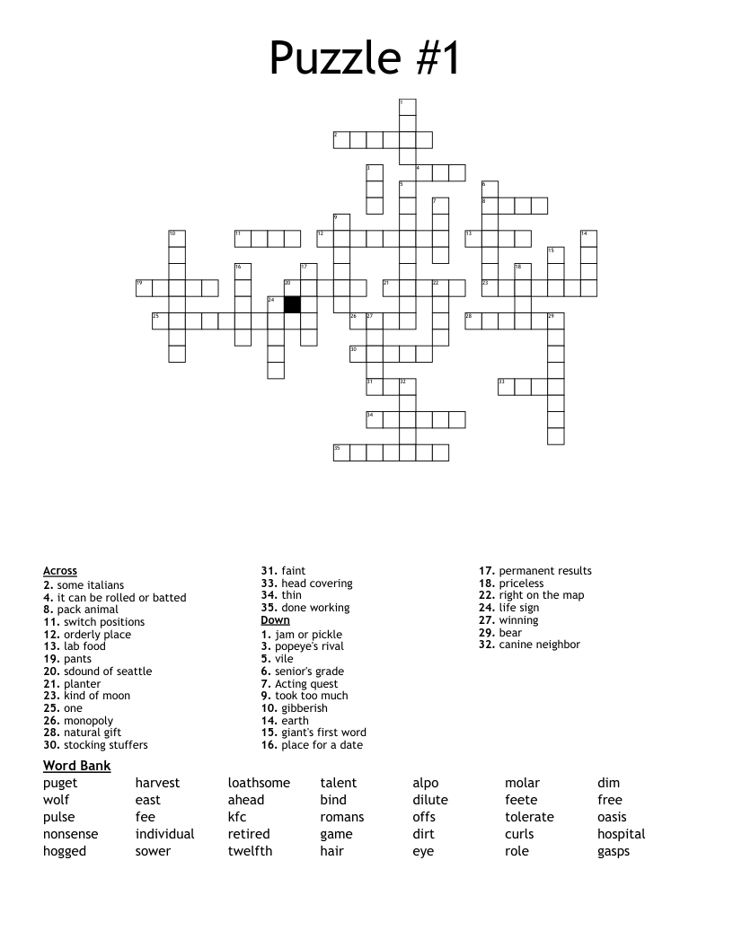 puzzle-1-crossword-wordmint