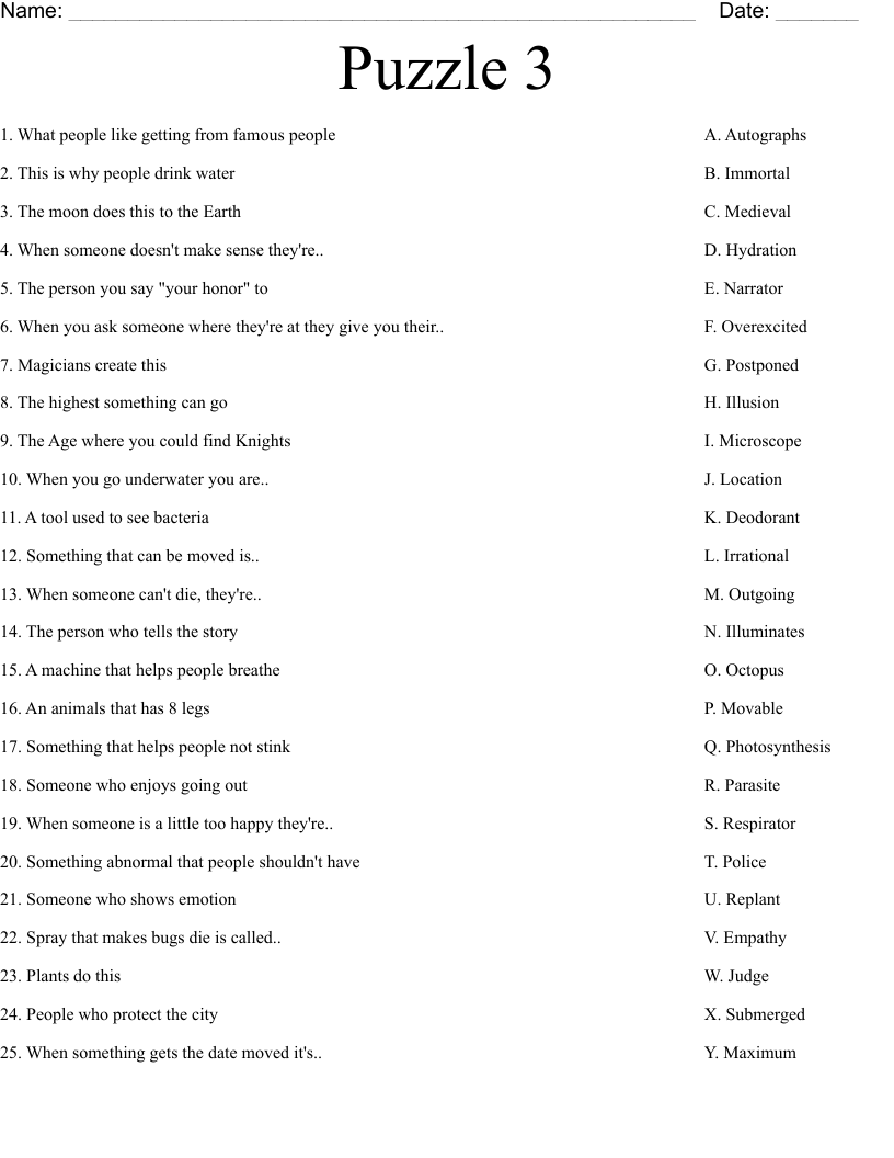 A A Step 3 Worksheet