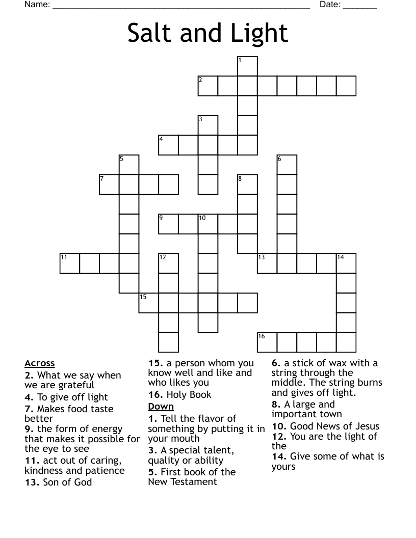 French For Salt Crossword Clue Inked fanfiction tlumaczenie