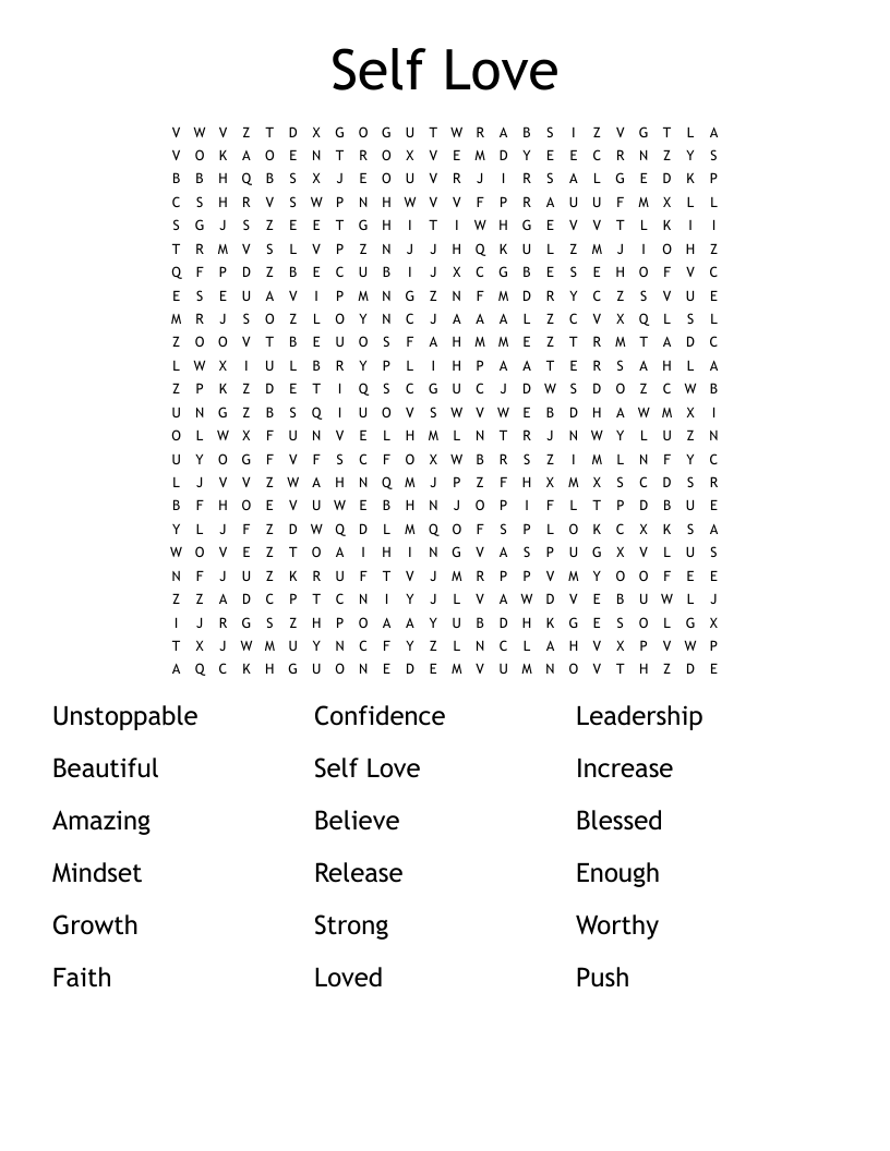 Hymn Word Search WordMint