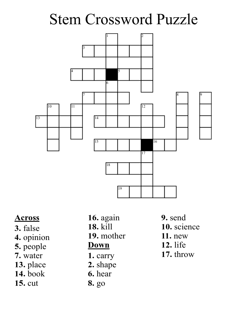 Similar To Word Stem List 6 Word Search WordMint
