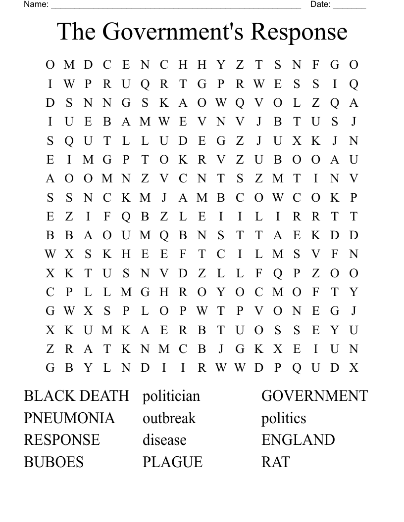 The Government's Response