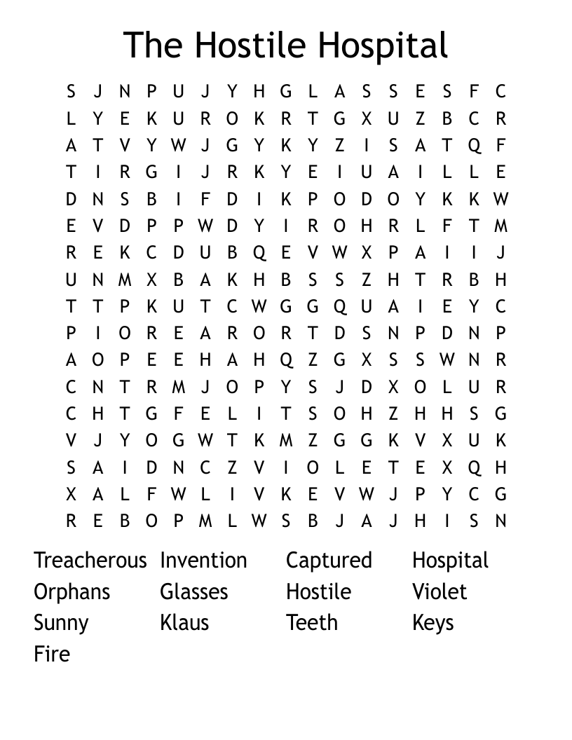 The Hostile Hospital 