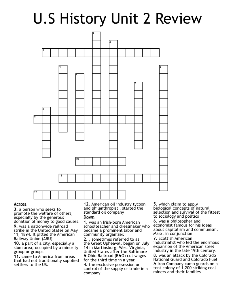 SAT Vocab Crossword WordMint