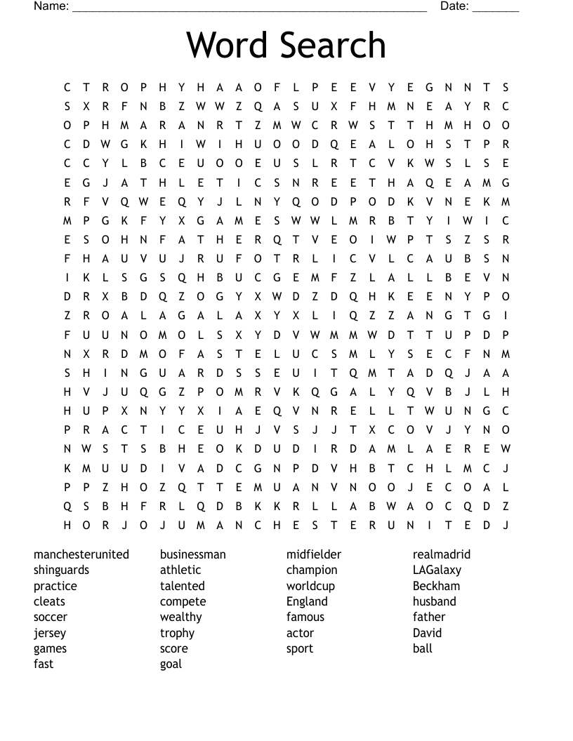 Word Search 