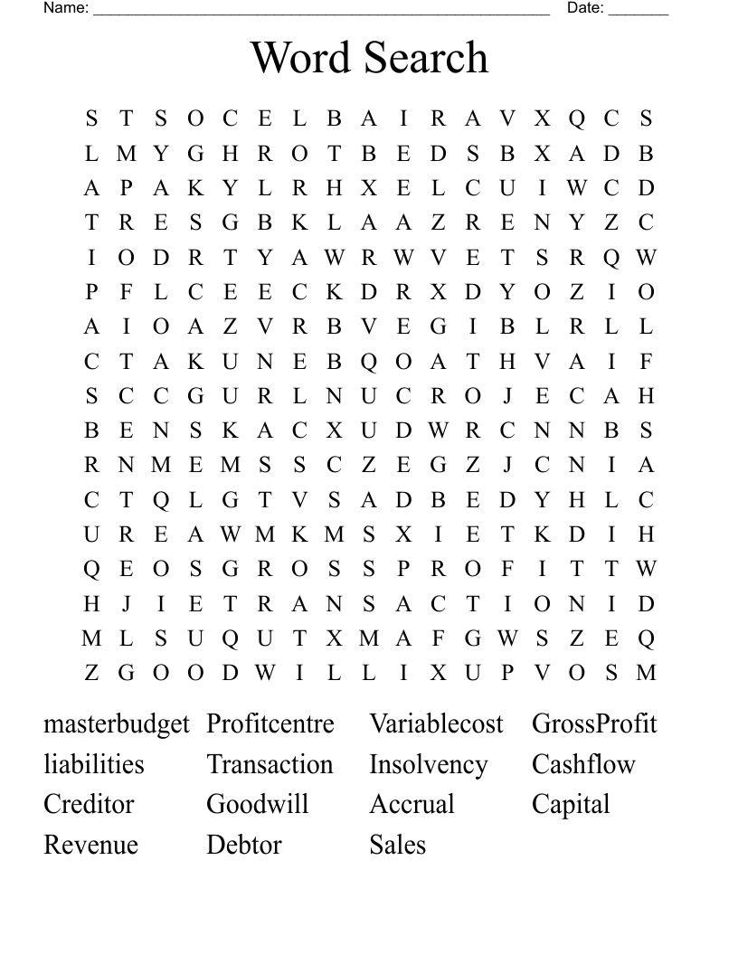 Word Search 