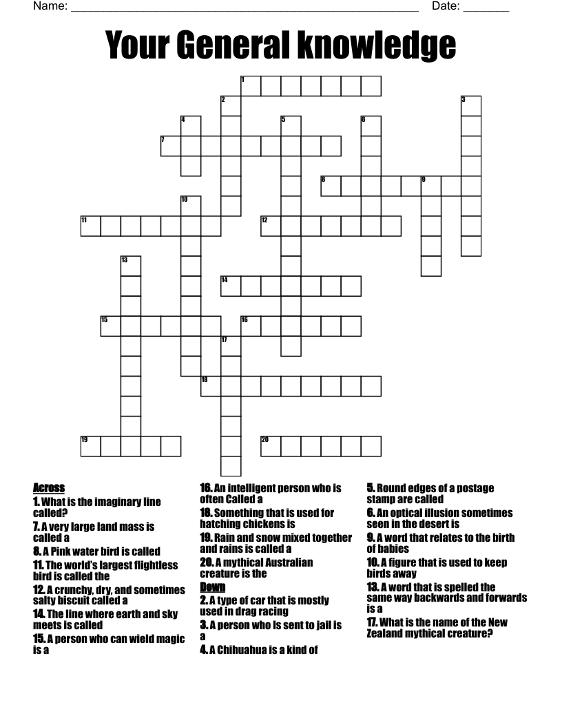 Free Easy Printable Crossword Puzzles For Adults Free Printable 