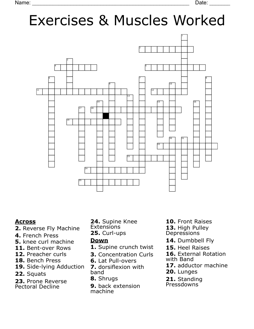 Aerobic Step Exercise Crossword 3mmountingreplacementstrips