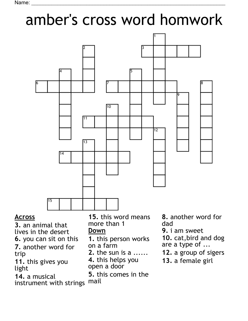 amber-s-cross-word-homwork-wordmint