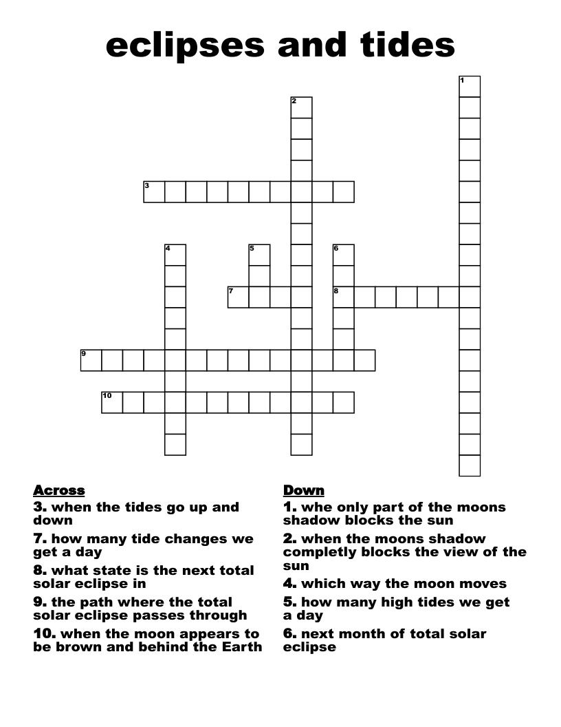 Went Out Like The Tide Crossword Electricblowersideas
