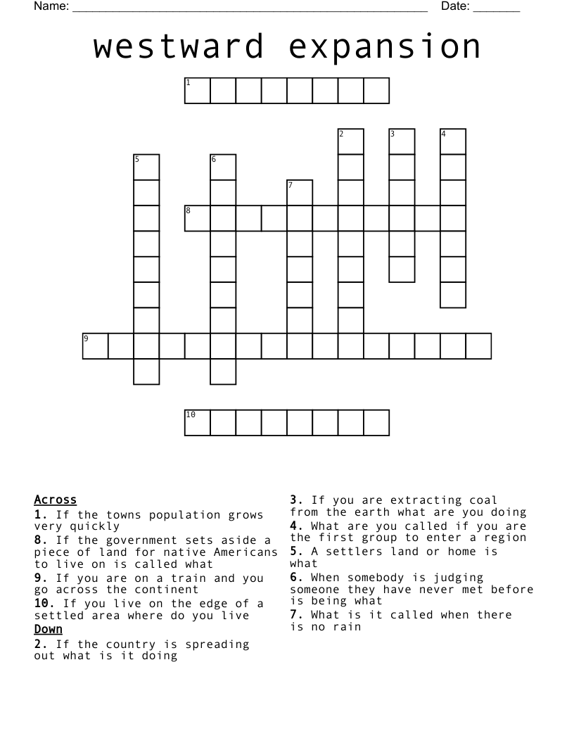 westward-expansion-crossword-wordmint